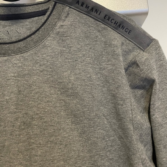 Armani shoulder zip long sleeve shirt - Large - Picture 2 of 7